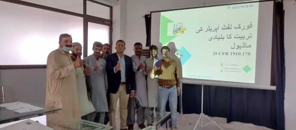 Forklift Operator Training at Soorty Enterprises by Envi Tech Al