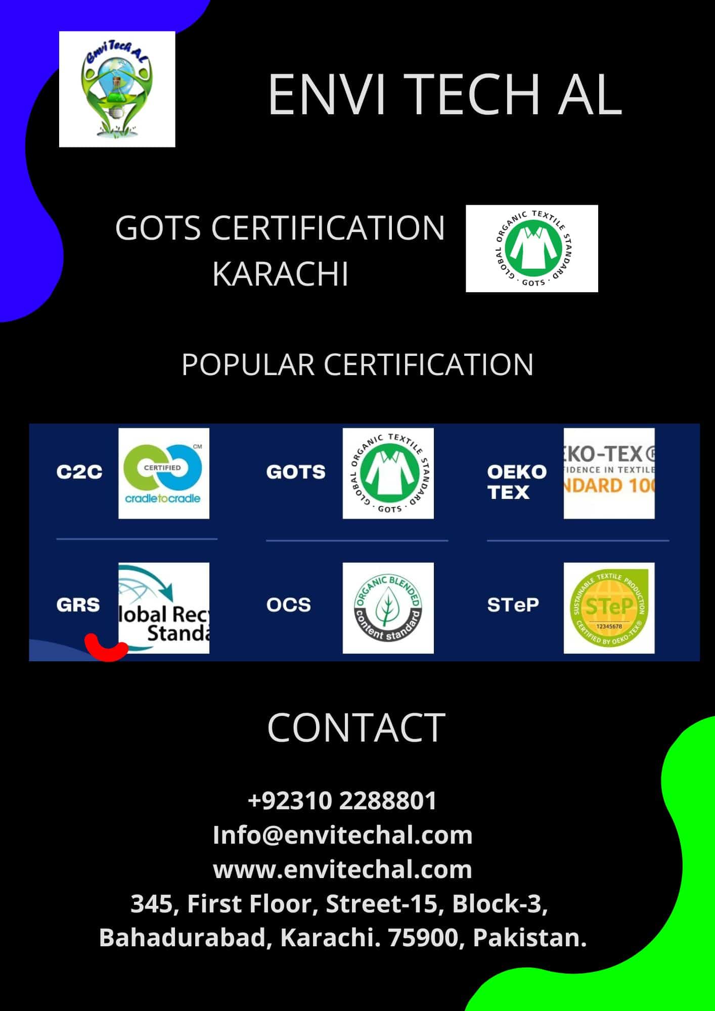 GOTS Certification Karachi