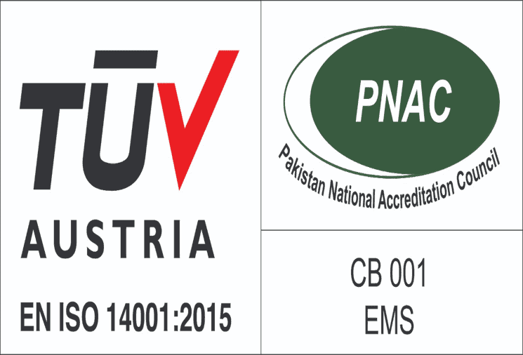 ISO 14001:2015 environmental management logo